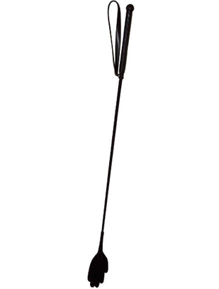 Zado черный хлыст со шлепком в форме ладони
